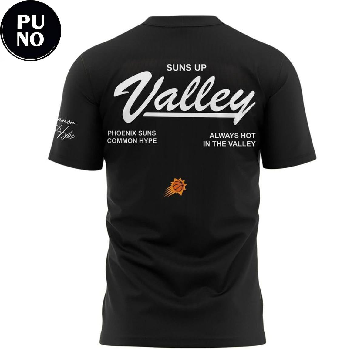 Phoenix Suns Common Hype 2026 Always Hot In The Valley T-Shirt