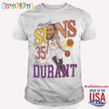 Phoenix Suns Kevin Durant Caricature Chibi T Shirt
