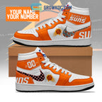 Phoenix Suns NBA Personalized Air Jordan 1 Shoes