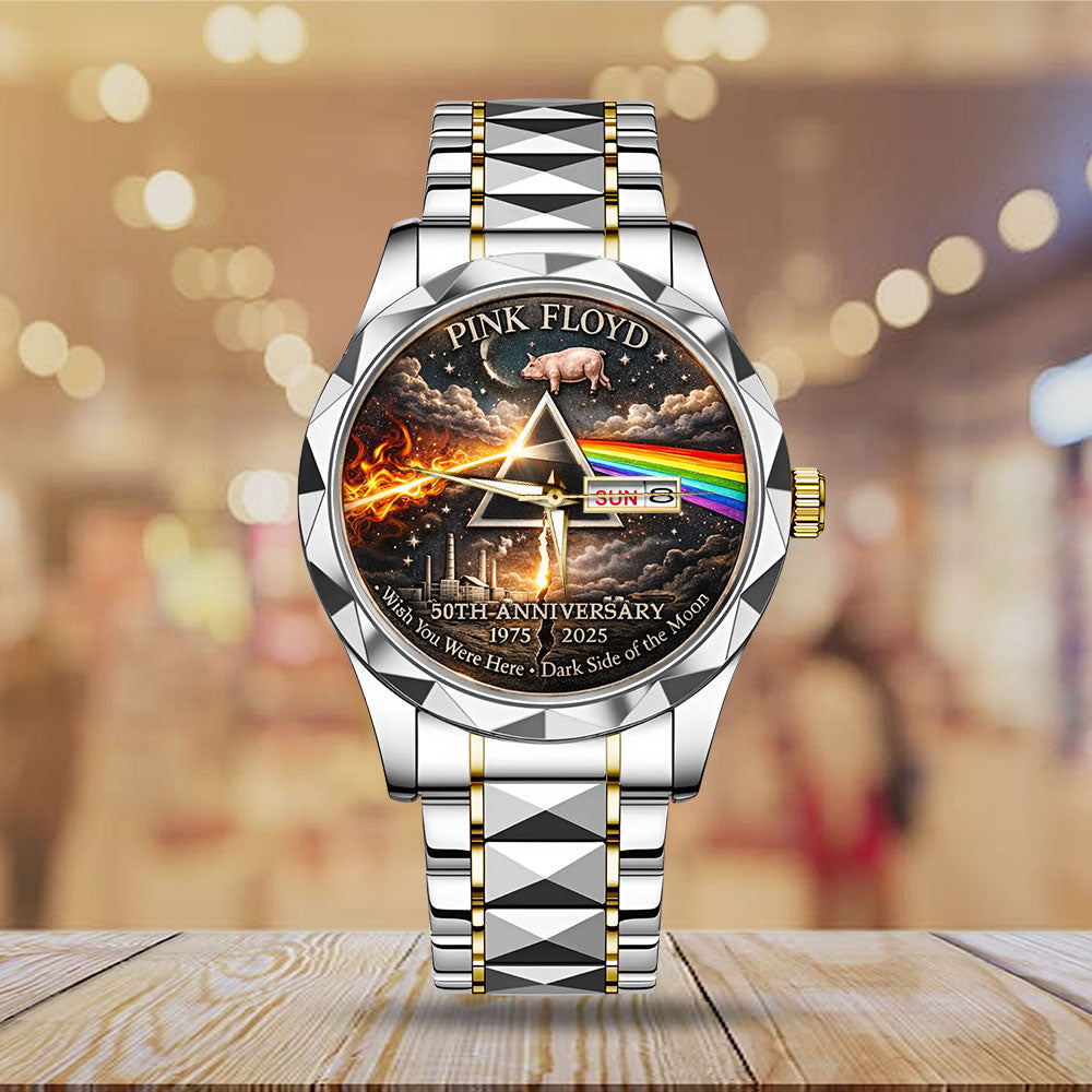 Pink Floyd 50th Anniversary Alloy Luxury Quartz Watch - MAITM14244