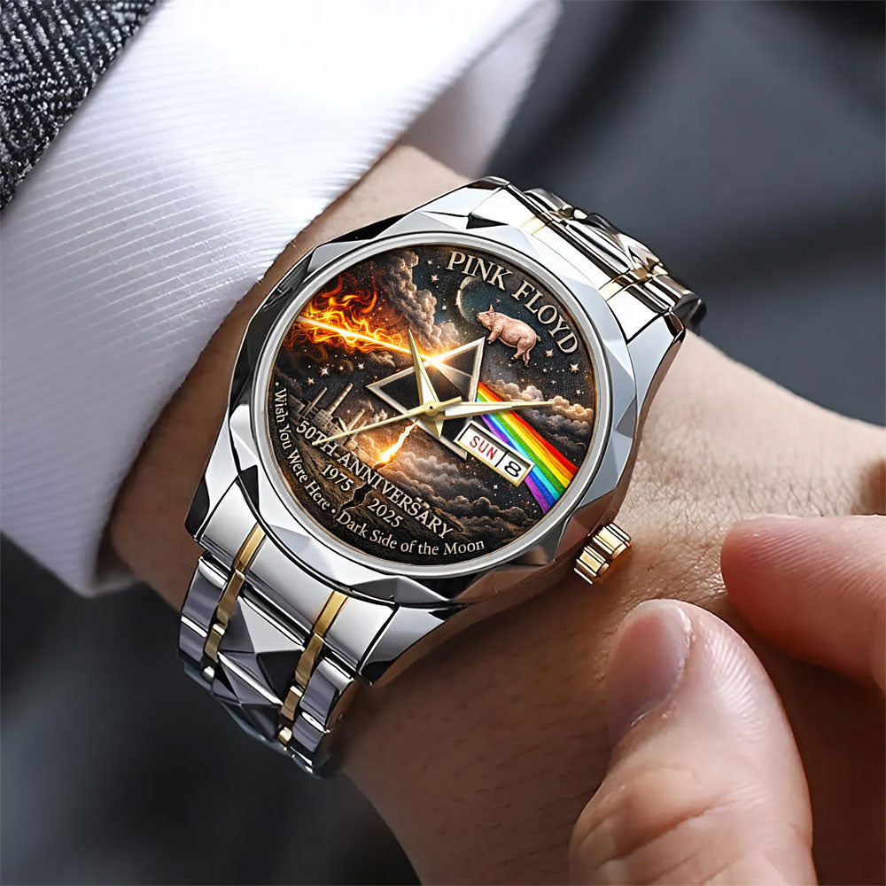 Pink Floyd 50th Anniversary Alloy Luxury Quartz Watch - MAITM14244