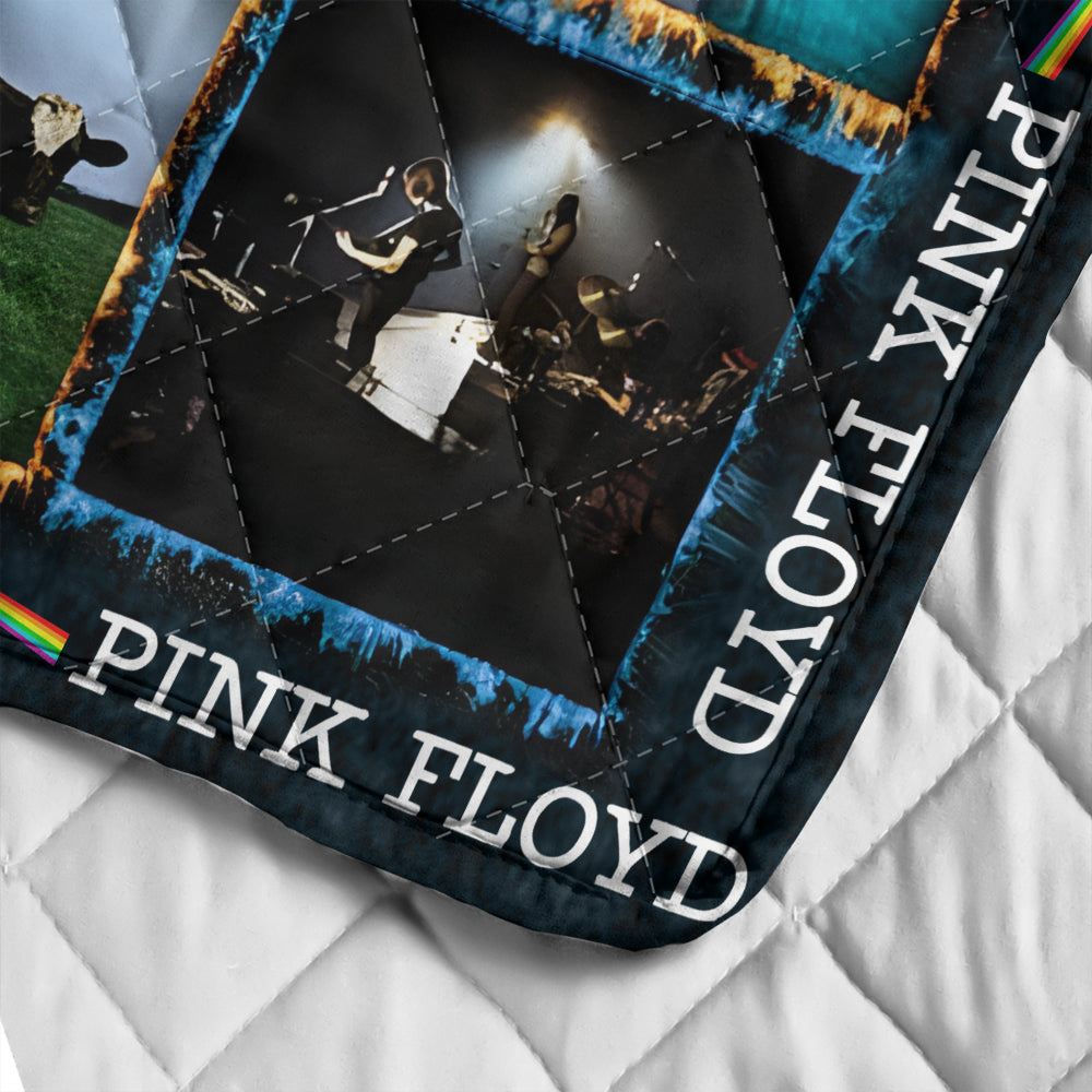 Pink Floyd 60 Years Quilt Blanket - MAITM13044