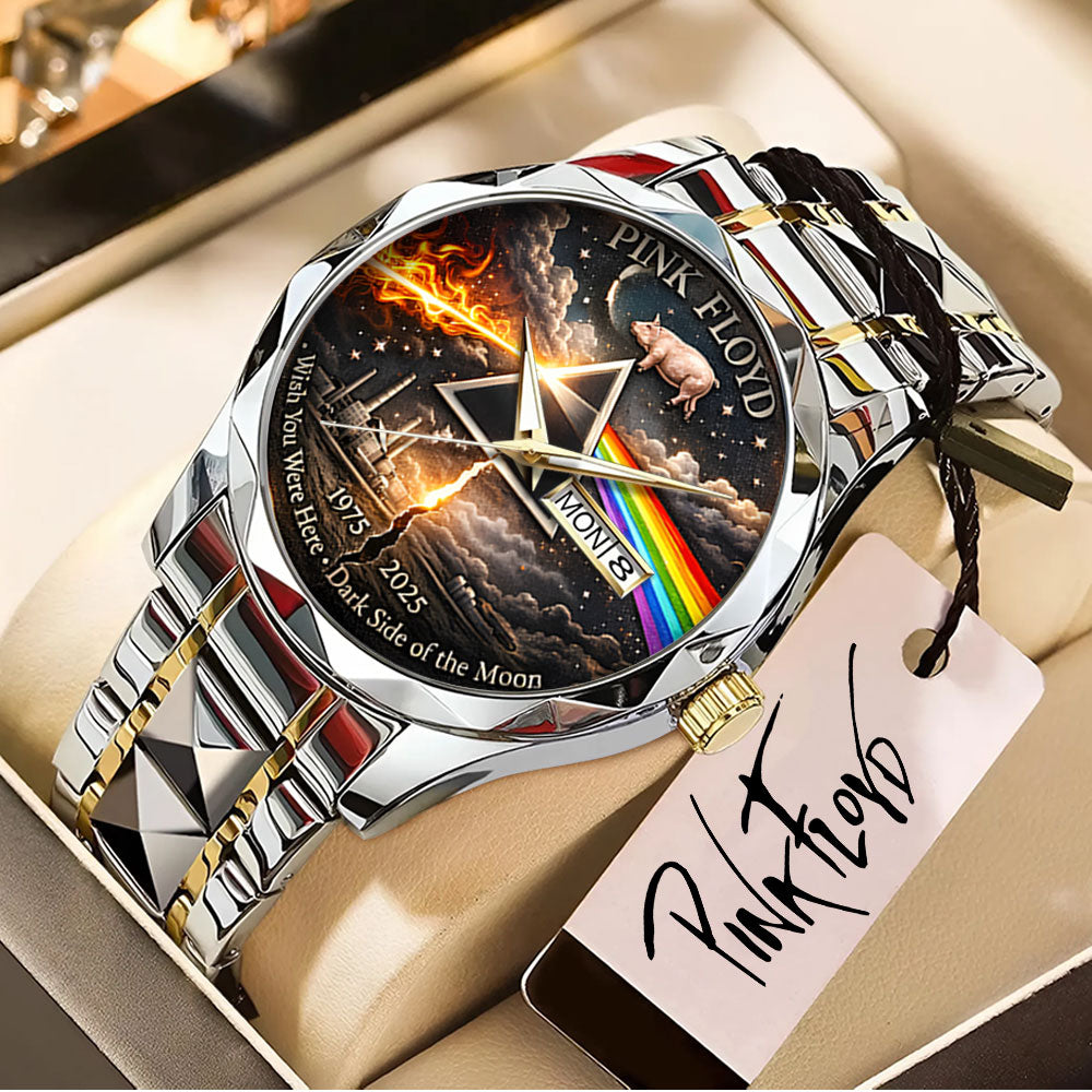 Pink Floyd 60th Anniversary Alloy Luxury Quartz Watch - TANTN19756