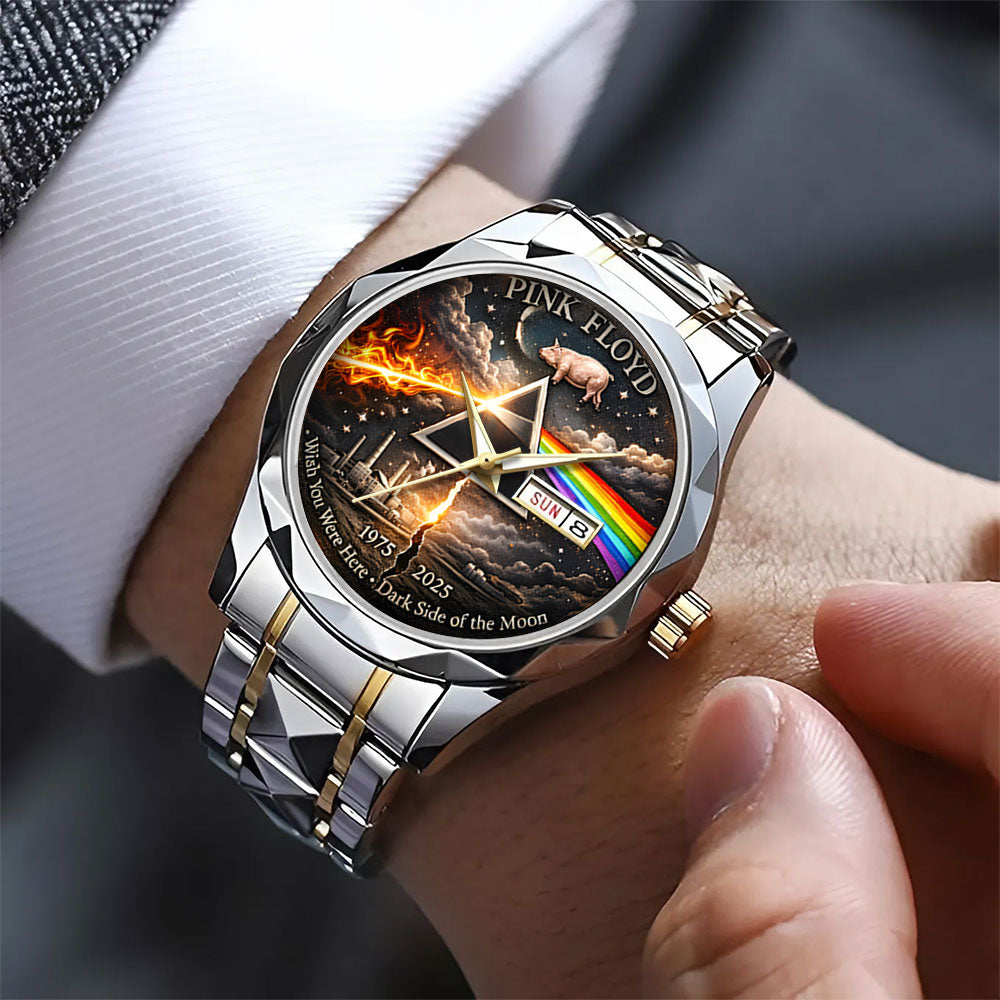 Pink Floyd 60th Anniversary Alloy Luxury Quartz Watch - TANTN19756