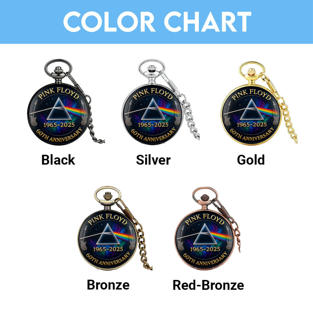 Pink Floyd 60th Anniversary Pocket Watch - MAITM12631