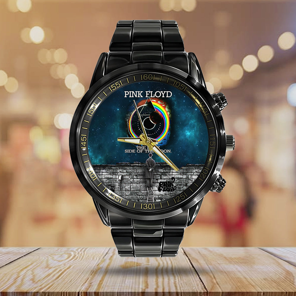 Pink Floyd Black Stainless Steel Watch - TANTN 6124