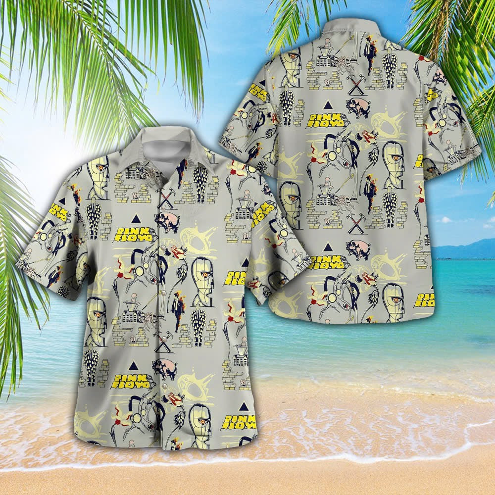 Pink Floyd 3D Hawaiian Apparel – GNE 2785