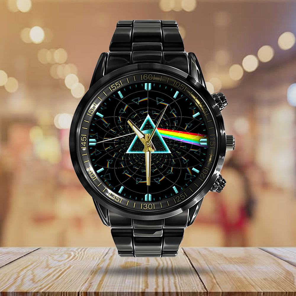 Pink Floyd Black Stainless Steel Watch - GNE 872