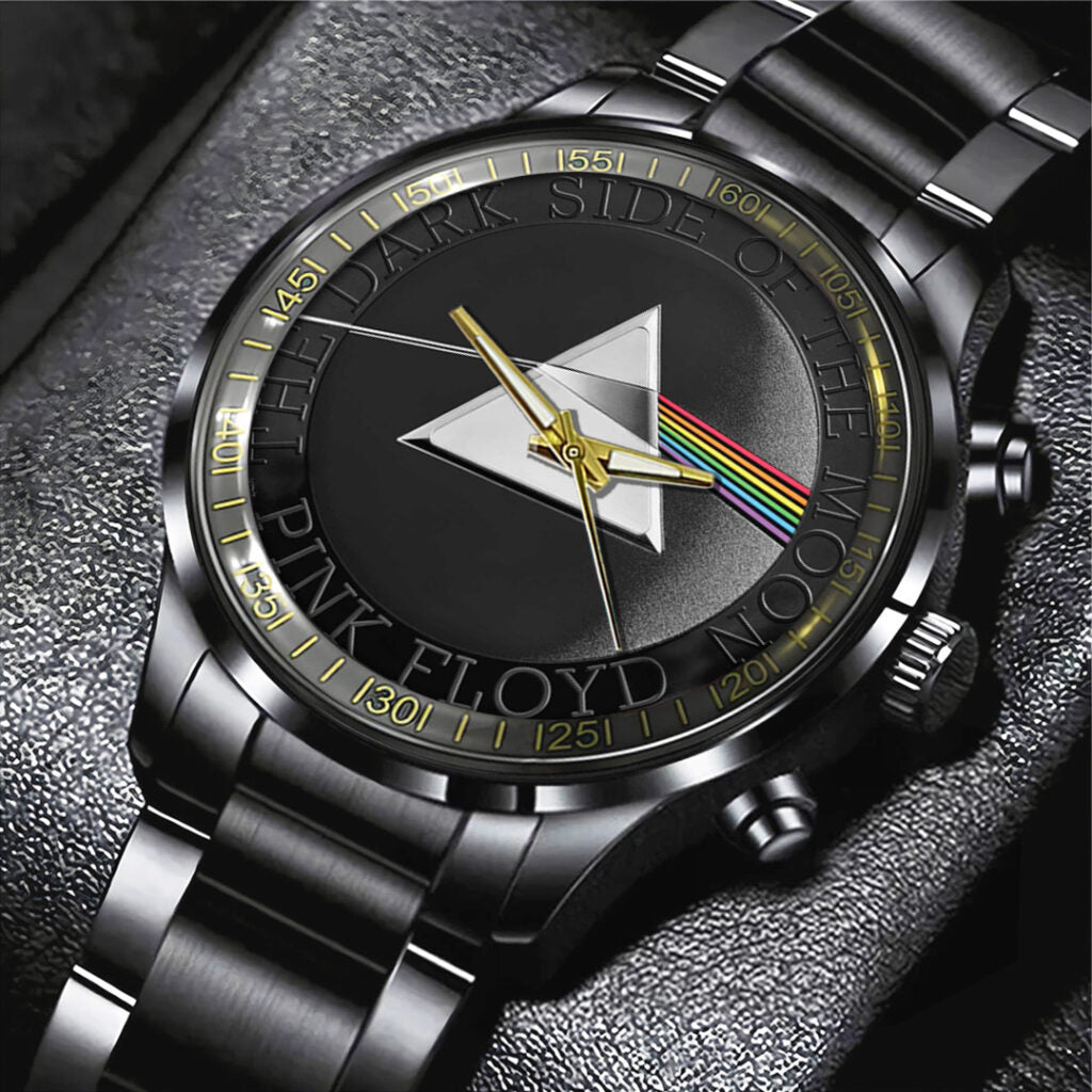 Pink Floyd Black Stainless Steel Watch - TANTN24869