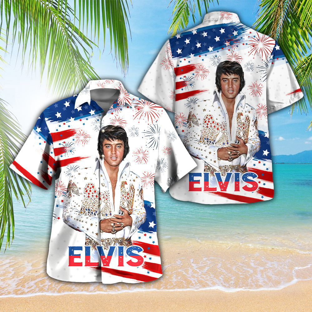 Elvis Presley 3D Hawaiian Apparel – THAONP0022