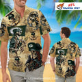Pirate-Themed Green Bay Packers Vintage Map Shirt