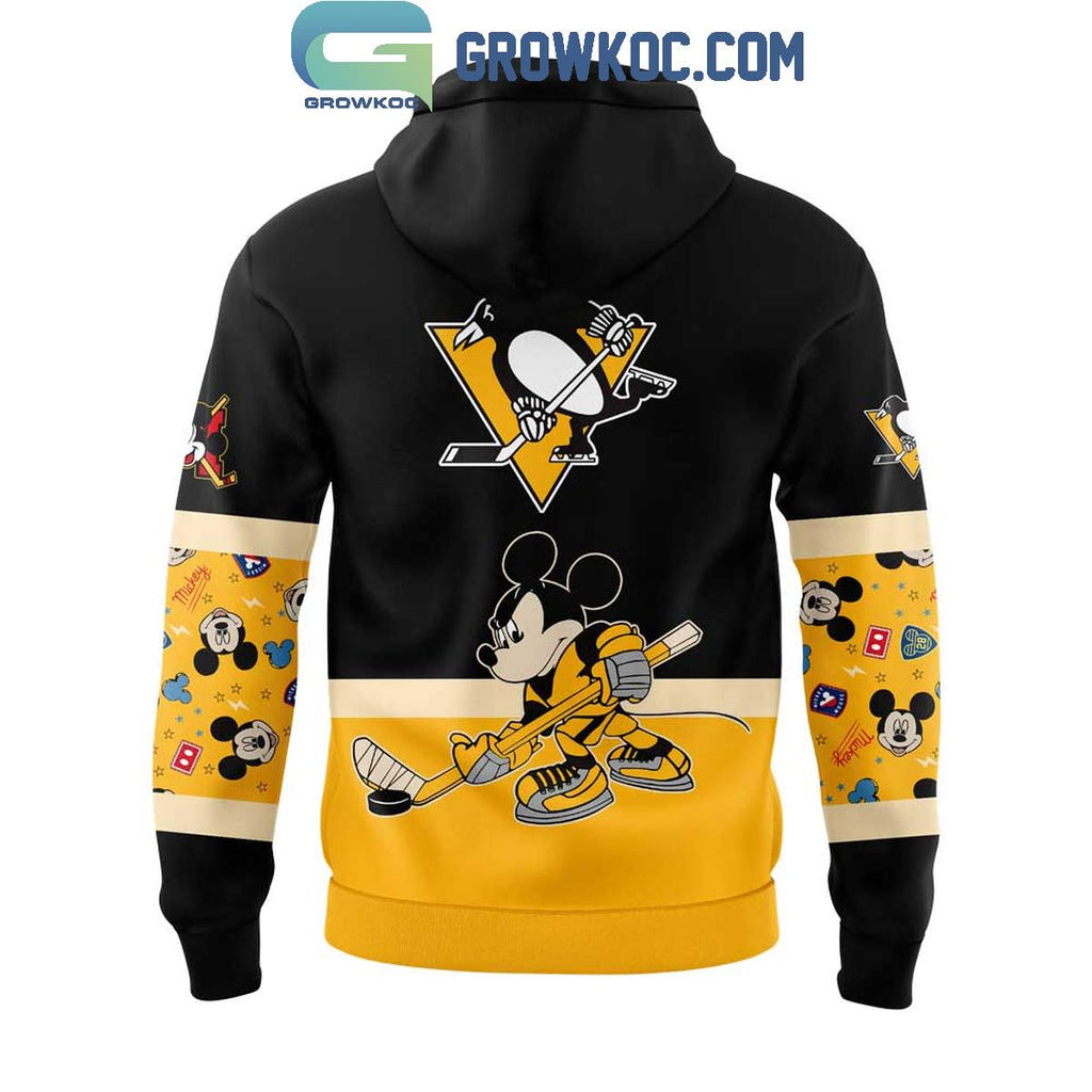 Pittsburgh Penguins Mickey And Friends Hoodie T Shirt
