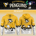 Pittsburgh Penguins x Peanuts Night 2026 Custom Pullover Hoodie