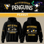Pittsburgh Penguins x Peanuts Night 2026 Custom Pullover Hoodie