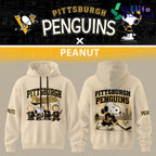 Pittsburgh Penguins x Peanuts Night 2026 Custom Pullover Hoodie