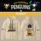 Pittsburgh Penguins x Peanuts Night 2026 Custom Pullover Hoodie