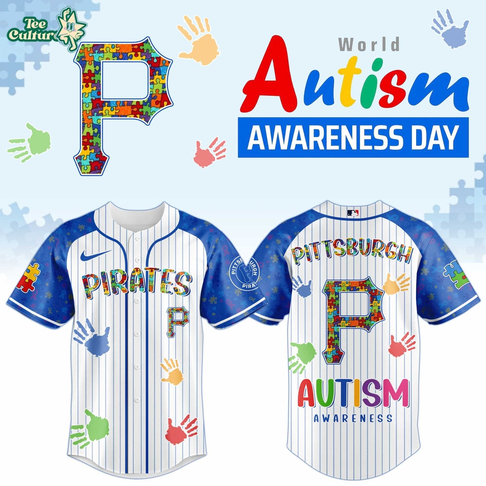 Pittsburgh Pirates – Autism Awareness 2026 Limited Editions Jersey