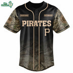 Pittsburgh Pirates Deer Hunting Limited Edition Baseball Jersey