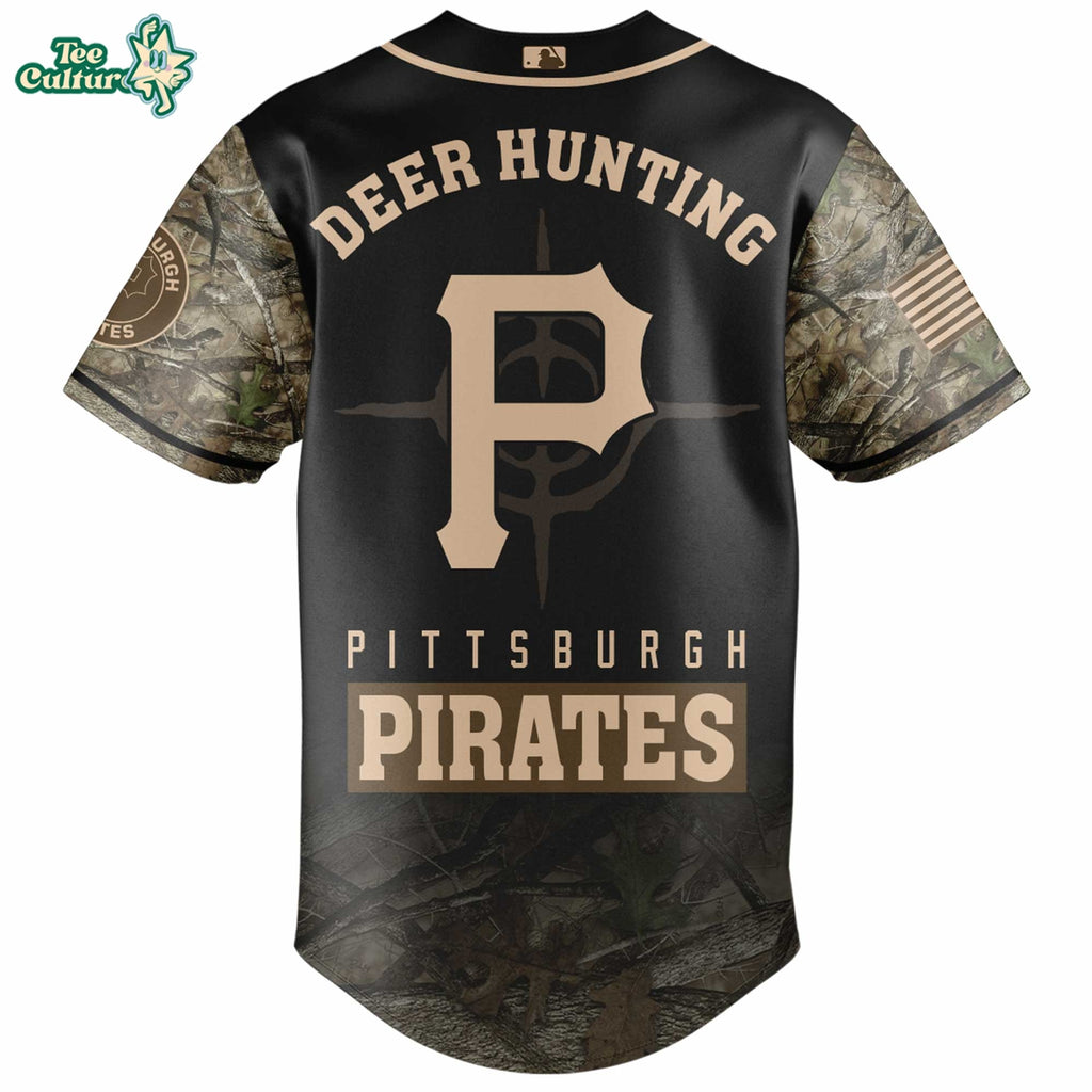 Pittsburgh Pirates Deer Hunting Limited Edition Baseball Jersey
