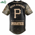 Pittsburgh Pirates Deer Hunting Limited Edition Baseball Jersey