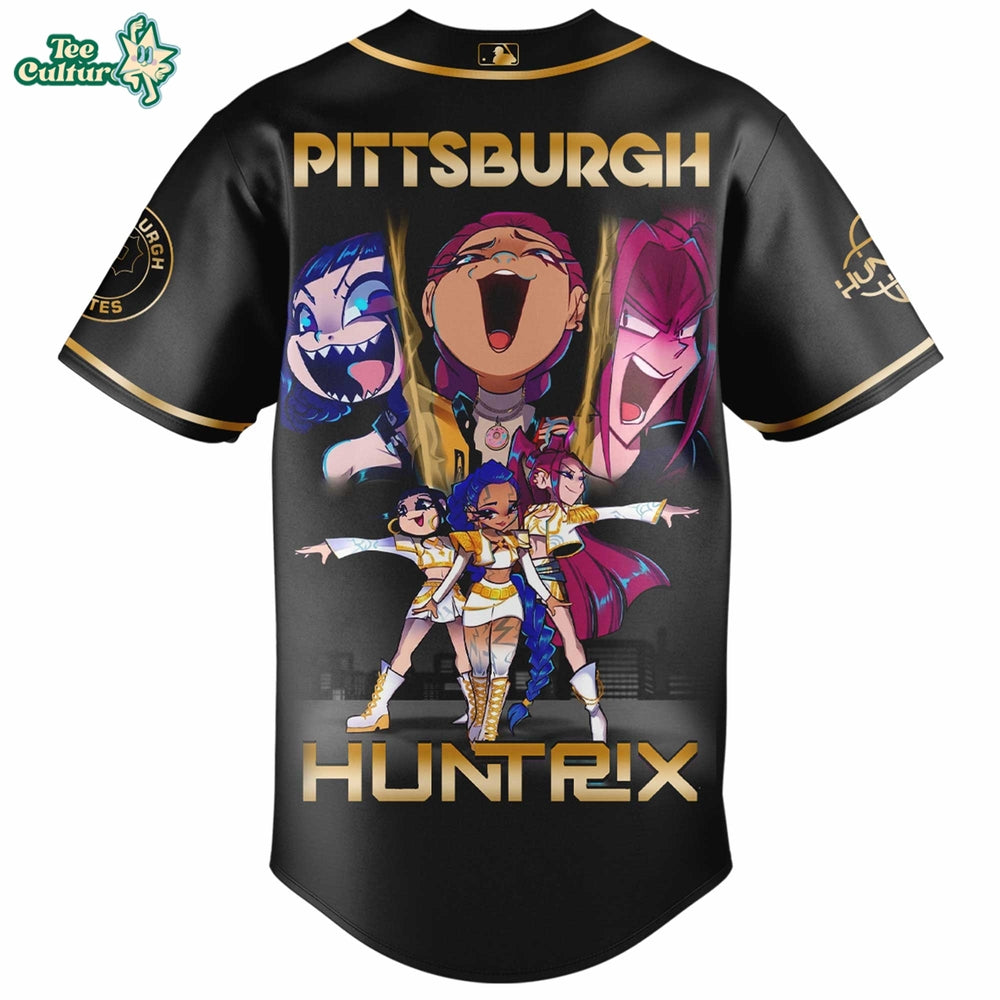 Pittsburgh Pirates Golden Kpop Demon Hunter Limited Edition Baseball Jersey – Collector Edition