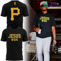 Pittsburgh Pirates Jesus Won Limited Edition Graphic T-Shirt