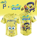 Pittsburgh Pirates x SpongeBob SquarePants 2026 Special Edition MLB Jersey