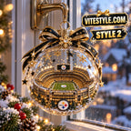 Pittsburgh Steelers Acrisure Stadium Christmas Ornament