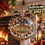Pittsburgh Steelers Acrisure Stadium Christmas Ornament