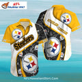Pittsburgh Steelers Aloha Shirt Steeler Curtain Edition