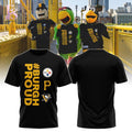 Pittsburgh Steelers Burgh Proud Black and Gold Unity Shirt