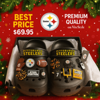 Pittsburgh Steelers Croc Charms 2025