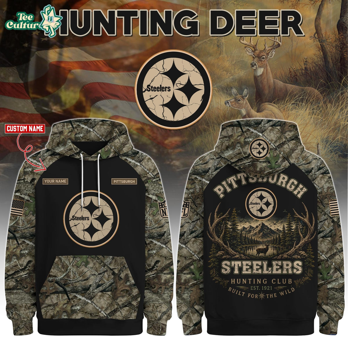 Pittsburgh Steelers Special Hunting Season 2026 Limited Edition Hoodie