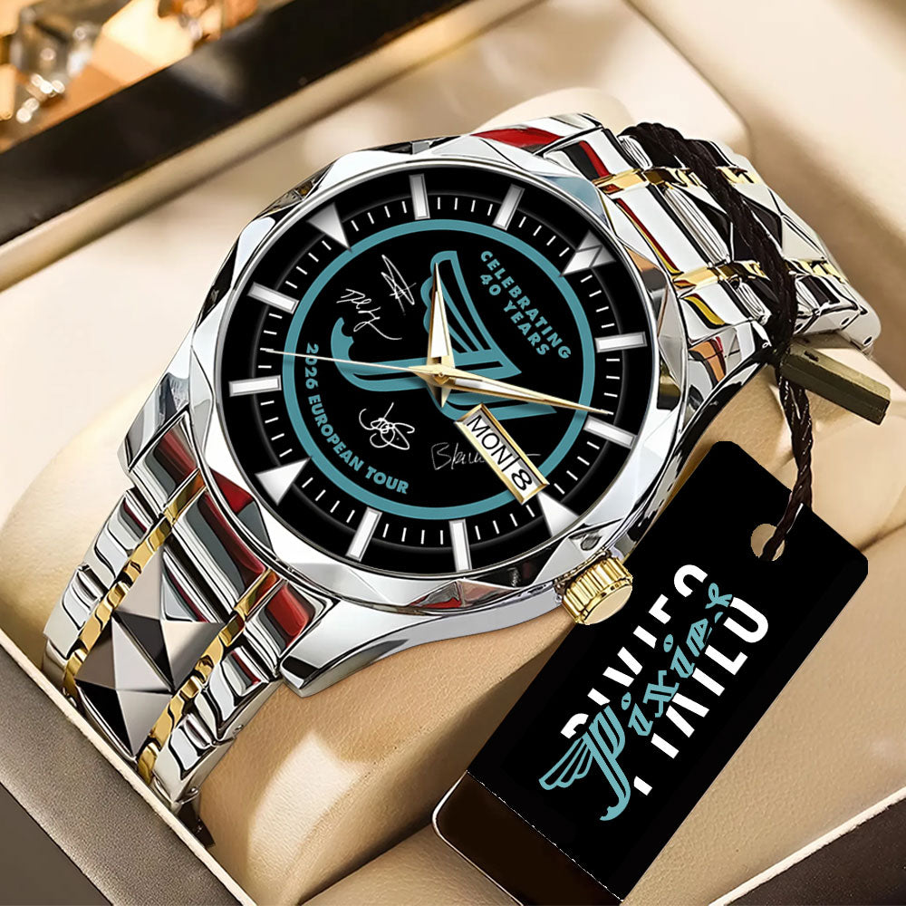 Pixies 40th Anniversary Tour 2026 Alloy Luxury Quartz Watch - TANTN22548