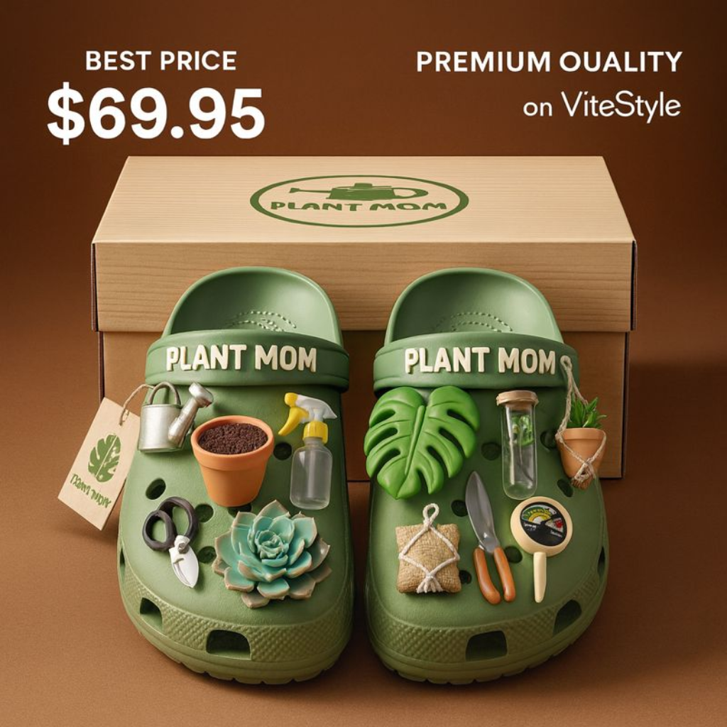 Plant Mom Crocband Charms Crocs 2026
