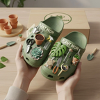 Plant Mom Crocband Charms Crocs 2026