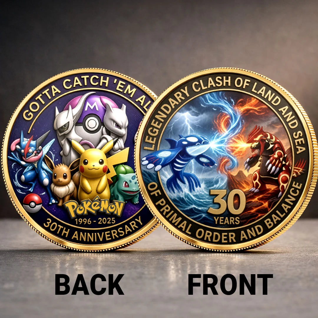 Pokemon 30th Anniversary Commemorative Coin – TANTN24948