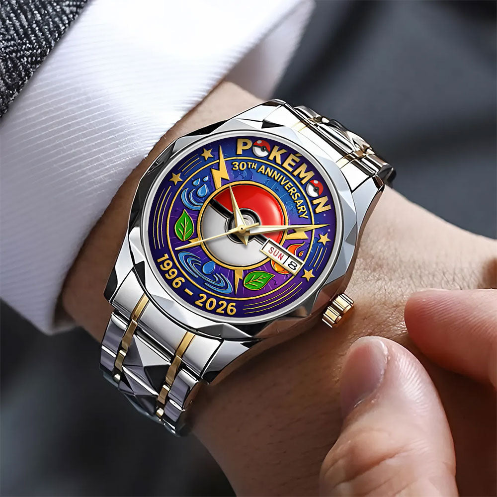 Pokemon 30th Anniversary 2026 Alloy Luxury Quartz Watch - TANTN21338
