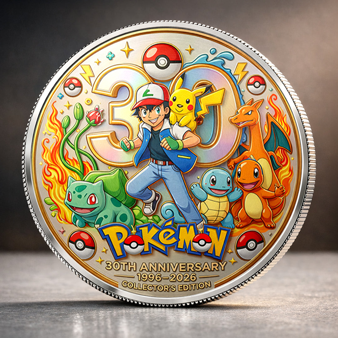 Pokemon 30th Anniversary Commemorative Coin – GNE5428