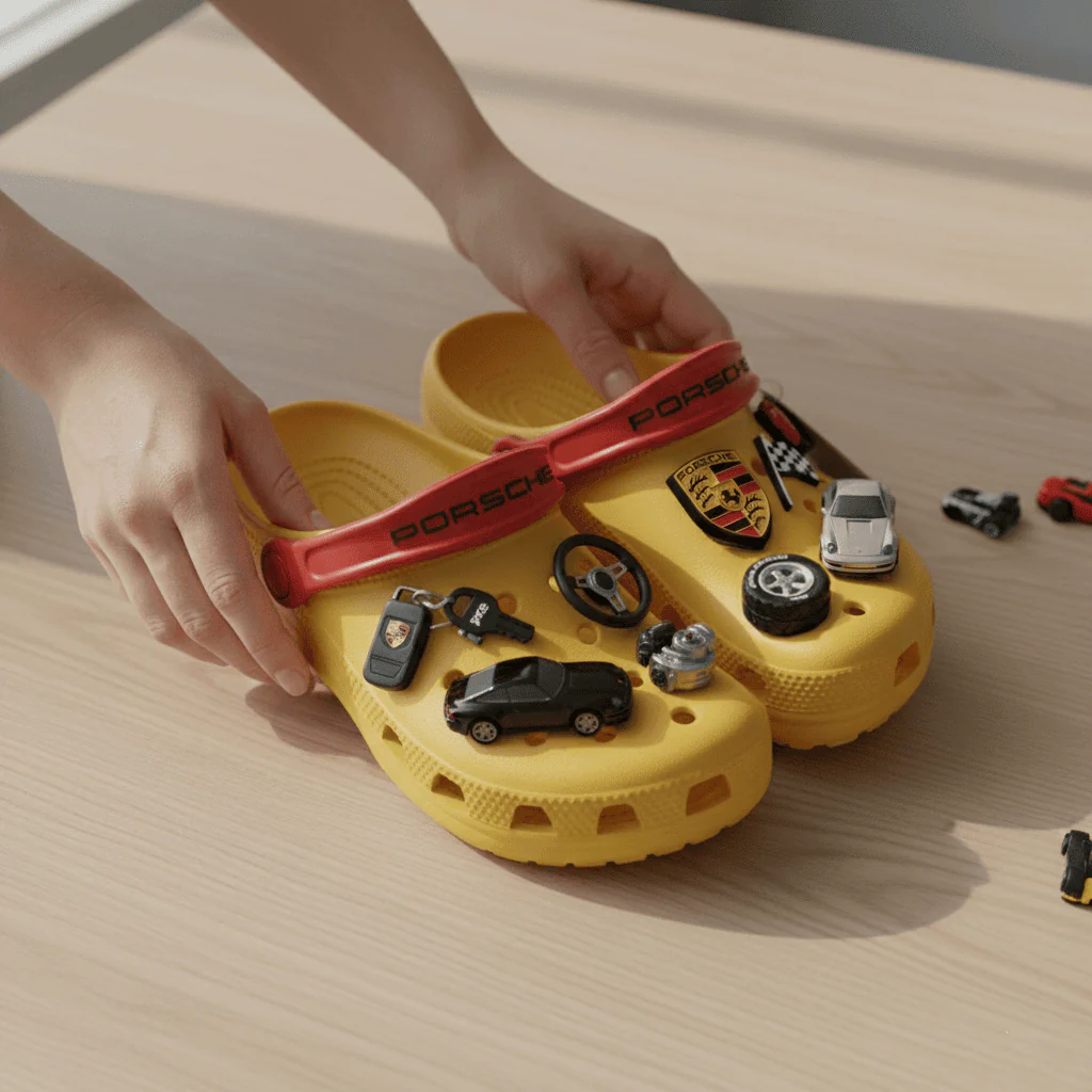 Porche Croc Charms 2026
