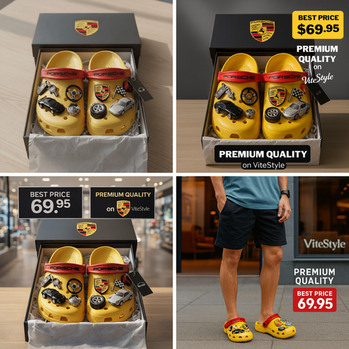 Porsche Croc Charms