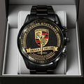 Porsche Stuttgart Black Stainless Steel Watch - TANTN20824
