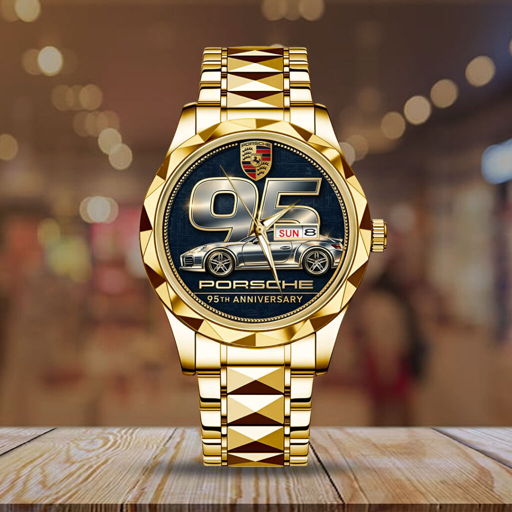 Porsche 95th Anniversary Alloy Luxury Quartz Watch - TMTHU3228