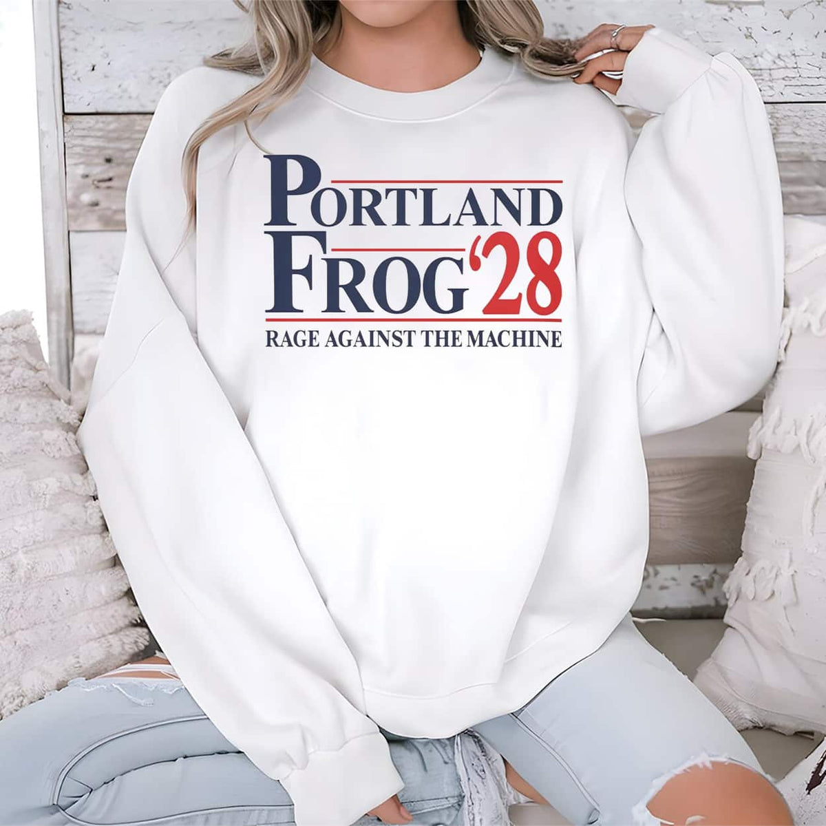 Portland Frog ’28 Rage Against The Machine Shirt