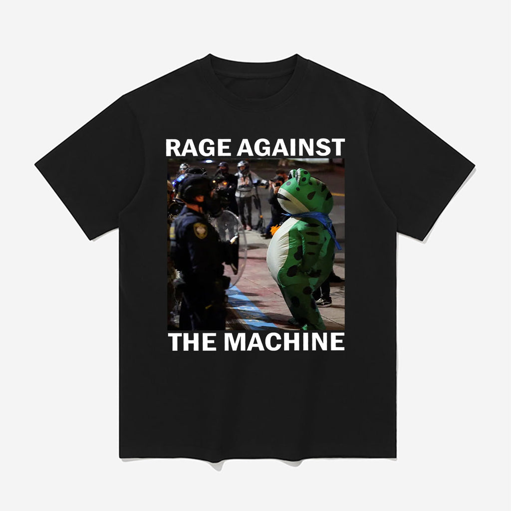 Portland Frog Rage Against The Machine Shirt