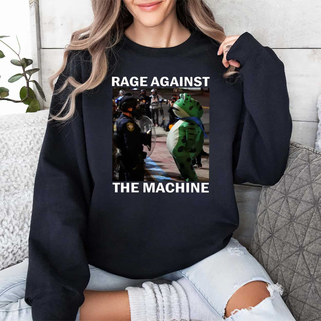 Portland Frog Rage Against The Machine Shirt