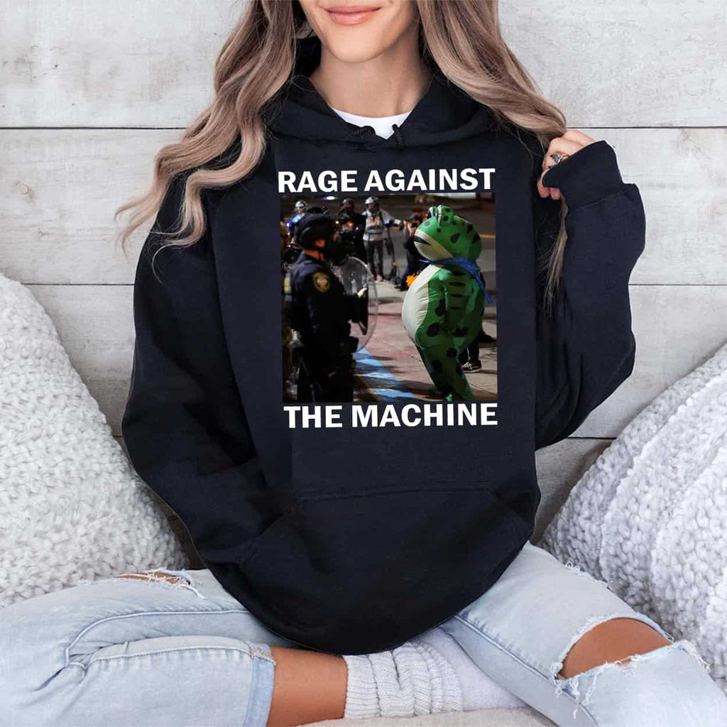 Portland Frog Rage Against The Machine Shirt