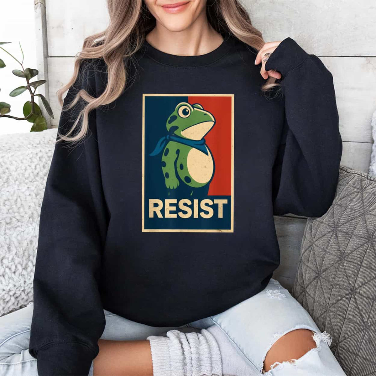 Portland Frog Resist Shirt