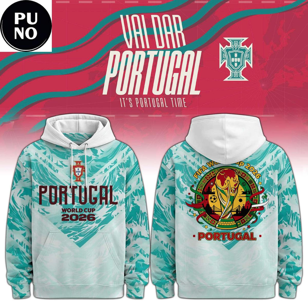 Portugal Team FIFA World Cup 26 Hoodie T-Shirt
