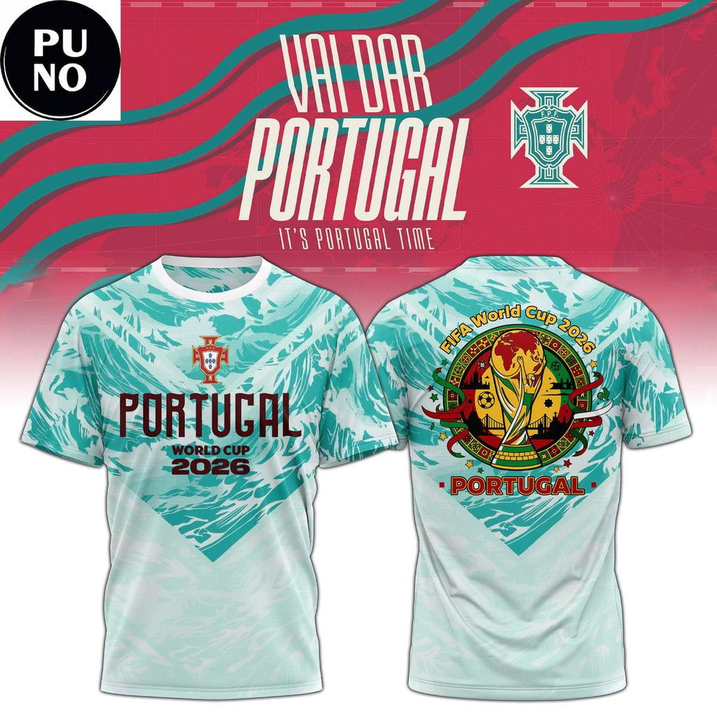 Portugal Team FIFA World Cup 26 Hoodie T-Shirt